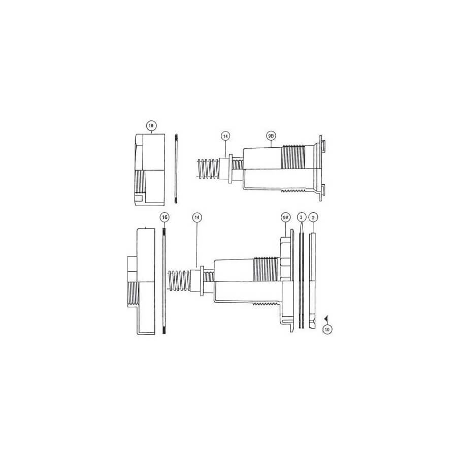 schéma des mini projecteur hayward