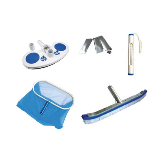 Kit complet d'entretien LUXE pour piscine