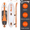 Windsurf ZRAY W2 - Pack avec voile