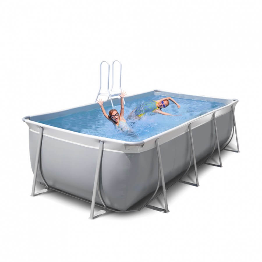 photo d'une Piscine hors-sol GARDEN LEISURE rectangulaire - kit complet