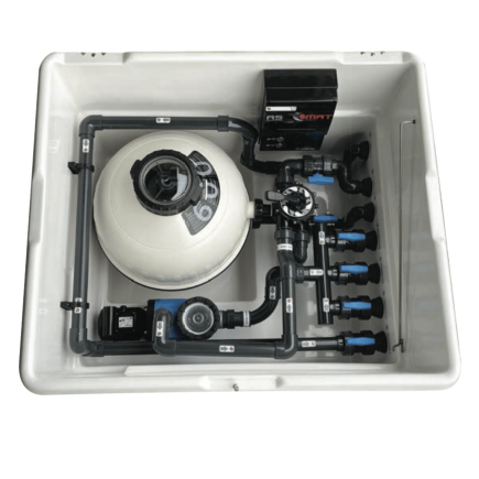 photo d'un Local technique Nu ou Equipé WALLIS pour machinerie de piscine