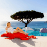 Pouf Flottant XL Homard Orange – MX Home | Fauteuil Piscine Design