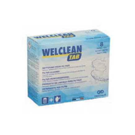 Welclean - Nettoyant pour cartouche Boîte de 8 pastilles