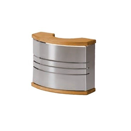 Lampe de Sauna avec abat-rouge Inox (livré sans ampoule)