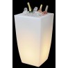 Pot lumineux CARRE pour décoration de votre extérieur