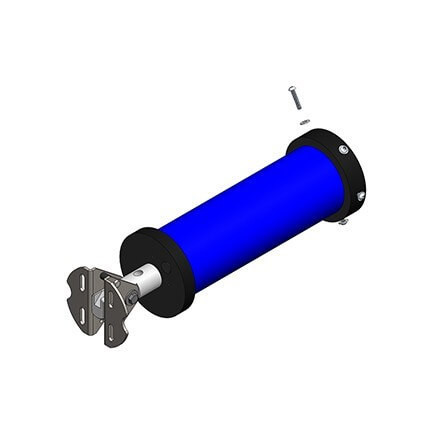 Moteur immergé MIT3210 250NM 24V Avec Fin de Course DEL