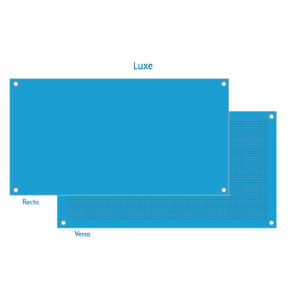 Couverture en mousse SUPERFOAM modèle LUXE 8mm sur mesures pour bassin 8,20x4m