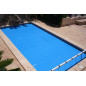 Couverture en mousse SUPERFOAM modèle LUXE 6mm sur mesures pour bassin 8,20x4m