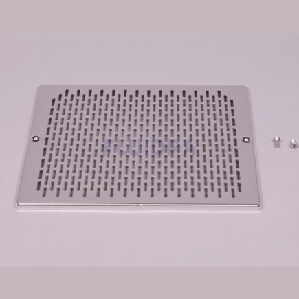 Grille de Bonde de Fond Carrée en Inox 316
