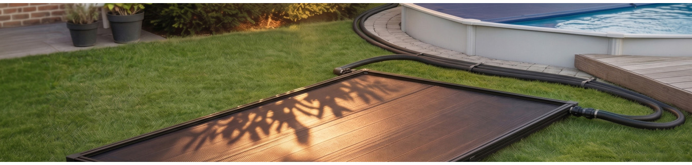 Chauffage solaire pour votre eau de piscine