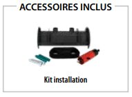 Accessoires inclus avec électrolyseur GENSALT OE