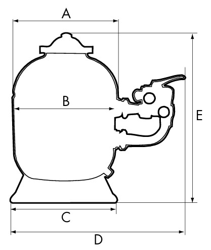 schema-dimensions-filtre-a-sable-pro-series-hayward