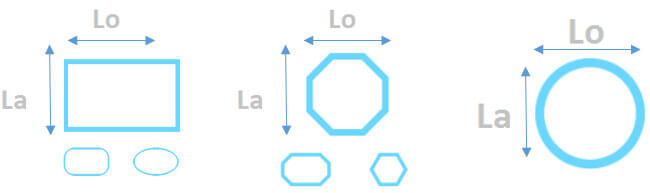 indication pour prendre les dimensions du bassin