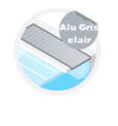 Alu gris clair