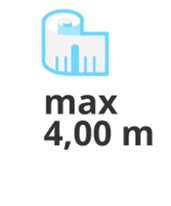 Max 4.00 m