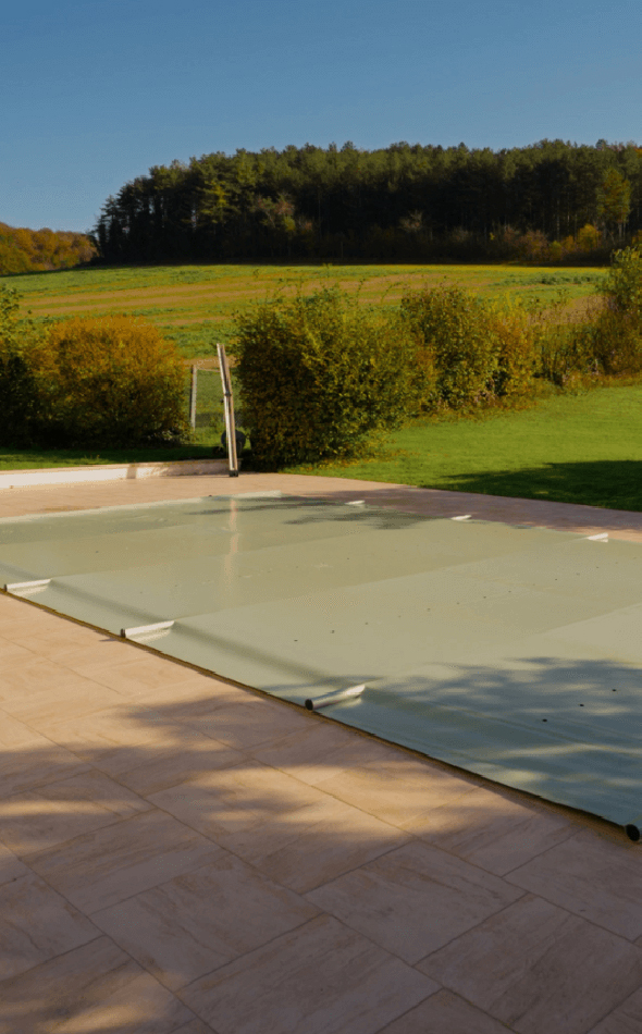 Coverbox Bache à barres piscine